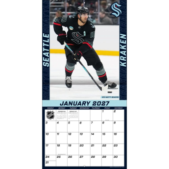 Seattle Kraken календар NHL 2027 Wall