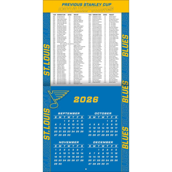 St. Louis Blues календар NHL 2027 Wall
