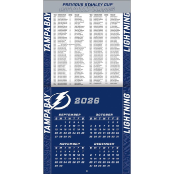 Tampa Bay Lightning календар NHL 2027 Wall