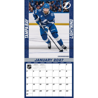 Tampa Bay Lightning календар NHL 2027 Wall