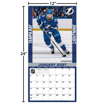 Tampa Bay Lightning календар NHL 2027 Wall