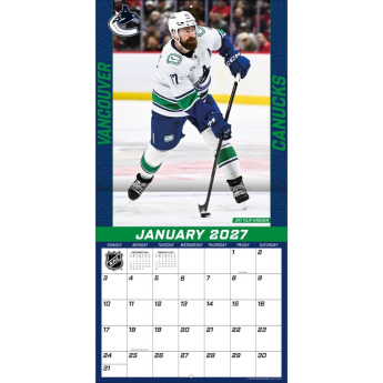 Vancouver Canucks календар NHL 2027 Wall