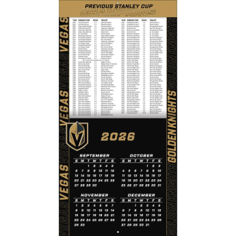 Vegas Golden Knights календар NHL 2027 Wall