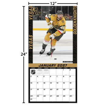 Vegas Golden Knights календар NHL 2027 Wall