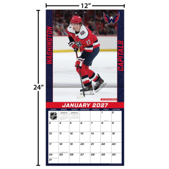 Washington Capitals календар NHL 2027 Wall