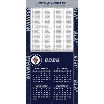 Winnipeg Jets календар NHL 2027 Wall