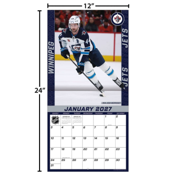 Winnipeg Jets календар NHL 2027 Wall
