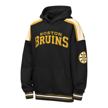 Boston Bruins детски суитшърт с качулка NHL Camaraderie Oversized Colorblock Fleece