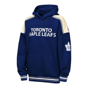 Toronto Maple Leafs детски суитшърт с качулка NHL Camaraderie Oversized Colorblock Fleece