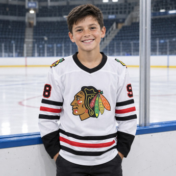 Chicago Blackhawks детска хокейна фланелка Connor Bedard #98 Breakaway Away