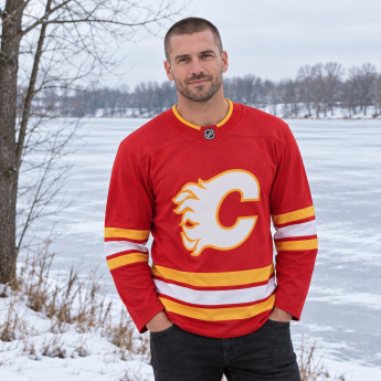 Calgary Flames хокейна фланелка red Breakaway Alternate Jersey