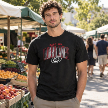 Carolina Hurricanes мъжка тениска Arch Smoke black