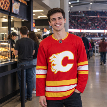 Calgary Flames хокейна фланелка adizero Home Primegreen Authentic Pro