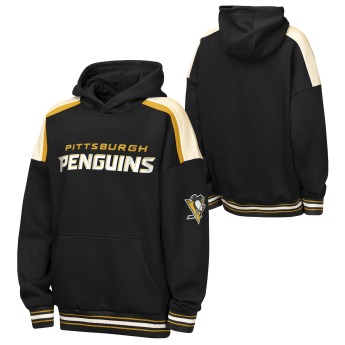 Pittsburgh Penguins детски суитшърт NHL Camaraderie Oversized Colorblock Fleece