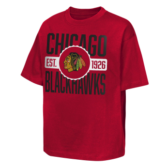 Chicago Blackhawks детска тениска NHL Shot Speed Short Sleeve Elevated