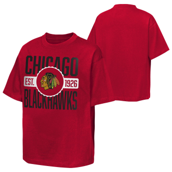Chicago Blackhawks детска тениска NHL Shot Speed Short Sleeve Elevated