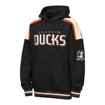 Anaheim Ducks детски суитшърт с качулка NHL Camaraderie Oversized Colorblock Fleece