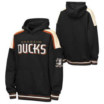 Anaheim Ducks детски суитшърт с качулка NHL Camaraderie Oversized Colorblock Fleece