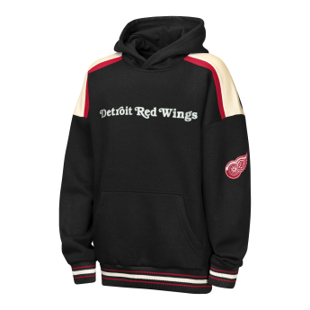 Detroit Red Wings детски суитшърт с качулка NHL Camaraderie Oversized Colorblock Fleece