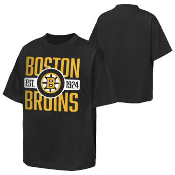 Boston Bruins детска тениска NHL Shot Speed Short Sleeve Elevated
