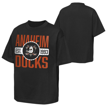 Anaheim Ducks детска тениска NHL Shot Speed Short Sleeve Elevated