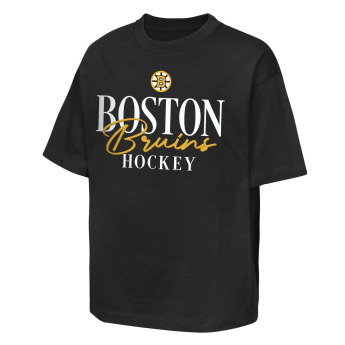 Boston Bruins детска тениска NHL Overtime Winner Short Sleeve Elevated