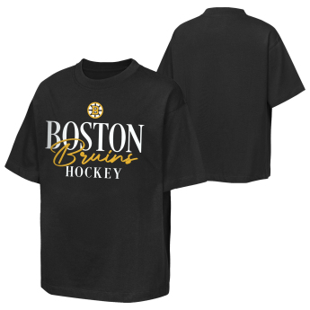 Boston Bruins детска тениска NHL Overtime Winner Short Sleeve Elevated
