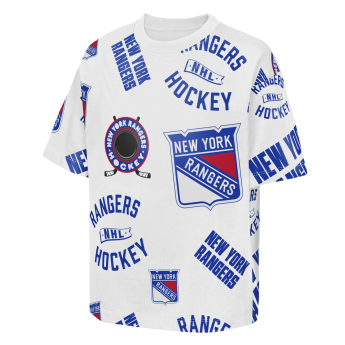 New York Rangers детска тениска NHL Unstoppable All Over Print Short Sleeve Elevated