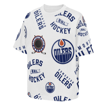 Edmonton Oilers детска тениска NHL Unstoppable All Over Print Short Sleeve Elevated