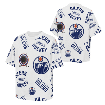Edmonton Oilers детска тениска NHL Unstoppable All Over Print Short Sleeve Elevated