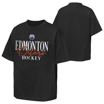 Edmonton Oilers детска тениска NHL Overtime Winner Short Sleeve Elevated
