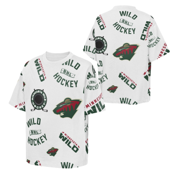 Minnesota Wild детска тениска NHL Unstoppable All Over Print Short Sleeve Elevated