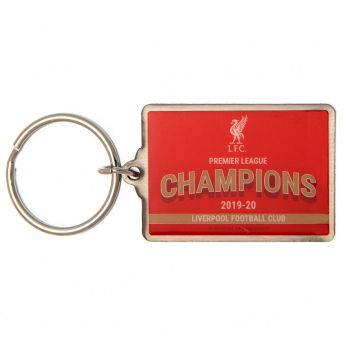 Liverpool FC висулка за ключодържател Premier League Champions Keyring