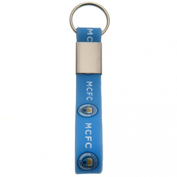 Manchester City висулка за ключодържател Silicone Keyring