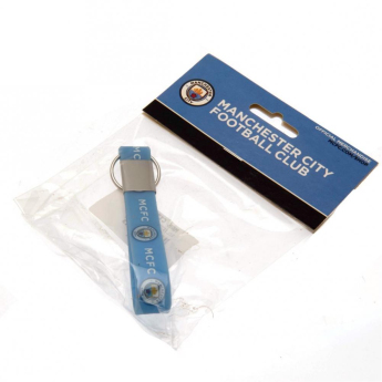 Manchester City висулка за ключодържател Silicone Keyring