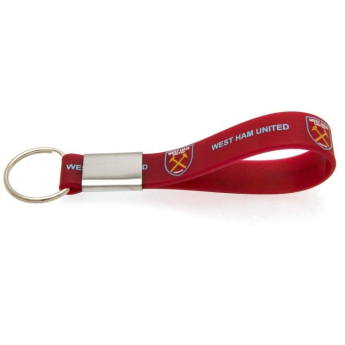 West Ham United висулка за ключодържател Silicone Keyring