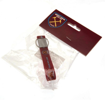 West Ham United висулка за ключодържател Silicone Keyring
