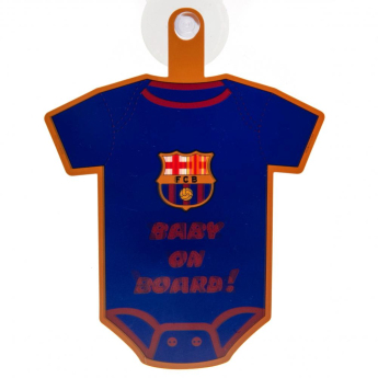 FC Barcelona мини боди за кола Baby On Board Sign
