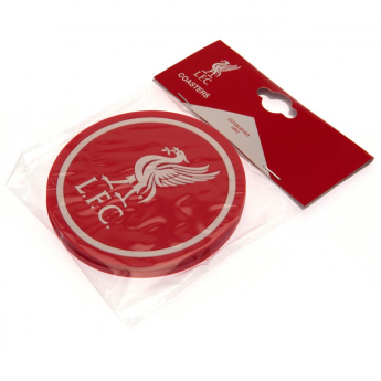 Liverpool FC комплект подложки за чаши 2pk Coaster Set