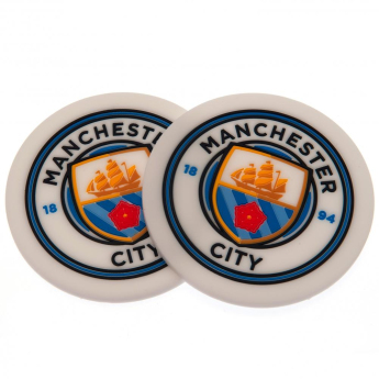 Manchester City комплект подложки за чаши 2pk Coaster Set