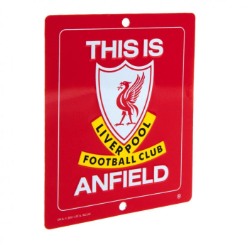 Liverpool FC табела за прозорец Window Sign SQ