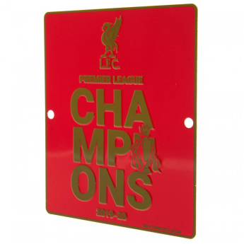 Liverpool FC табела за прозорец Premier League Champions
