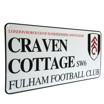 Fulham FC табела за стена Street Sign