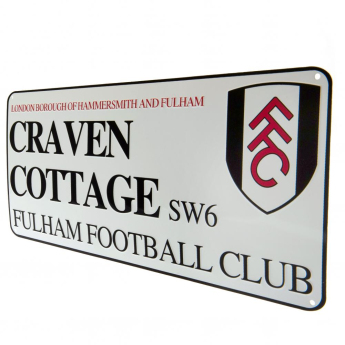 Fulham FC табела за стена Street Sign
