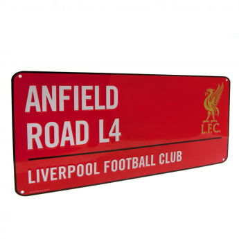 Liverpool FC табела за стена Street Sign RD