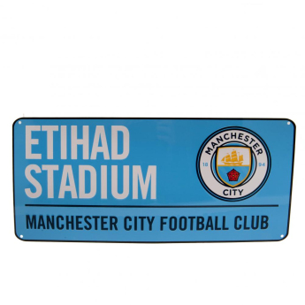 Manchester City табела за стена Street Sign BL