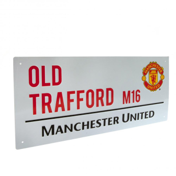 Manchester United табела за стена Street Sign