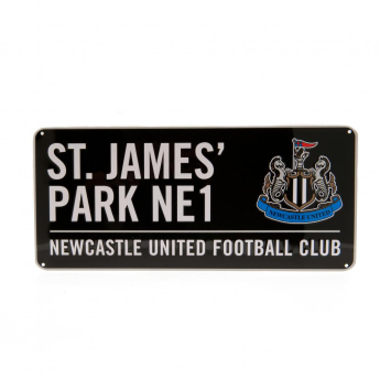 Newcastle United табела за стена Street Sign BK