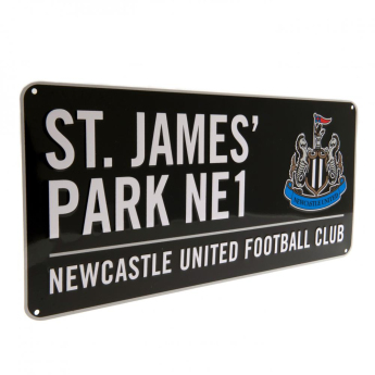 Newcastle United табела за стена Street Sign BK