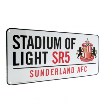 Sunderland AFC табела за стена Street Sign